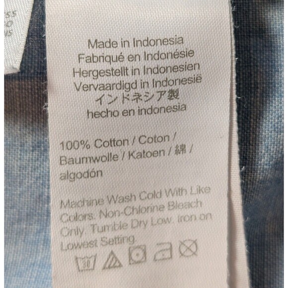 J. Crew Size 6 Chambray Dress Flutter Sleeve Babydoll Pockets Cotton Boho  Chic - Picture 10 of 12